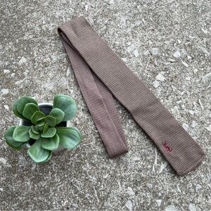 Yves Saint Laurent YSL | Vintage 100% Wool Men’s Designer Skinny Neck Tie